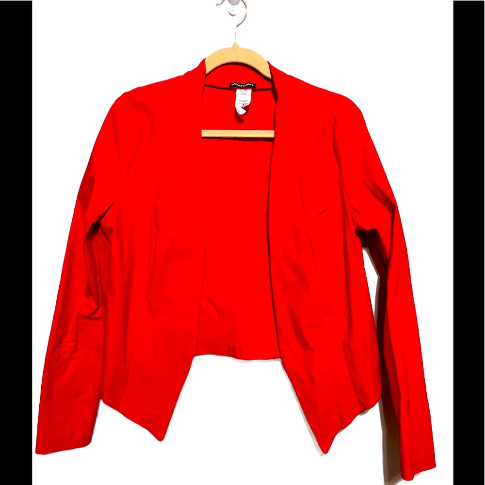 Red blazer